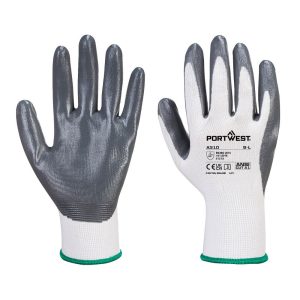 Grey nitrile grip glove, Wholesale cheap gloves UK, Construction gloves, General handling gloves from Ultimate Workwear