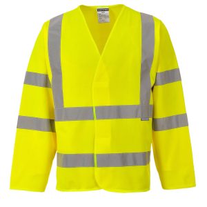 Long Sleeve Hi Vis Vest, Long Sleeve High Visible Vest