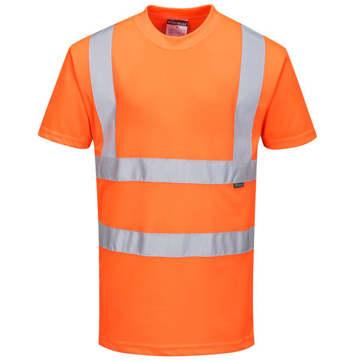 hi-vis orange t-shirt, portwest